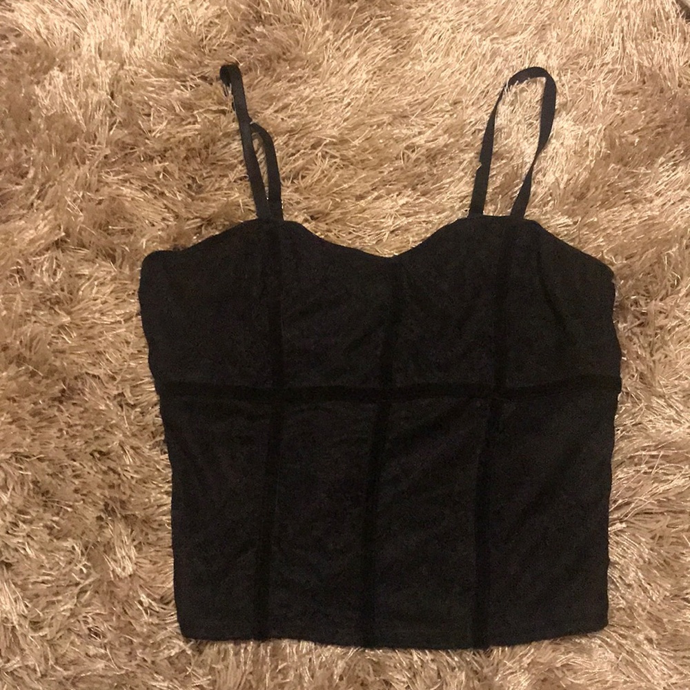 Dressy black top